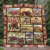 Thanks To The Farmer Quilt Blanket Tm99  Quilt